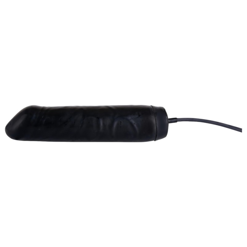 You2Toys - latex, pumpálható élethű análtágító (fekete) 168891 termék bemutató kép