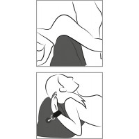 You2Toys Love Cushion - felfújható szexpárna szett (fekete) 62568 termék bemutató kép