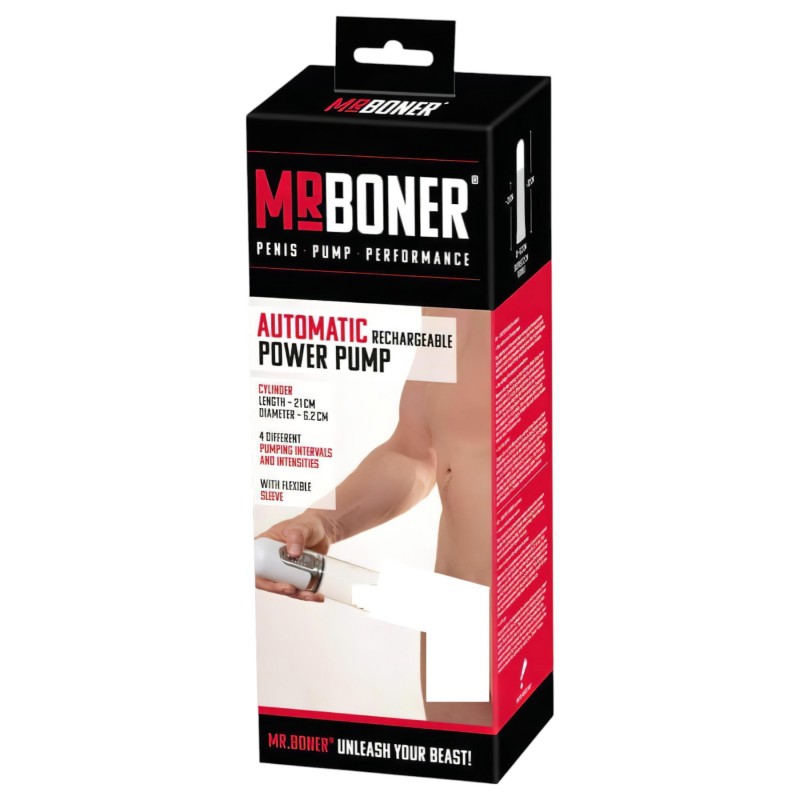 You2Toys - Mister Boner Automatic - akkus péniszpumpa 136713 termék bemutató kép