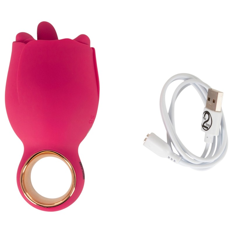 You2Toys Oral Fun - nyelves csiklóizgató (rózsaszín) 152123 termék bemutató kép