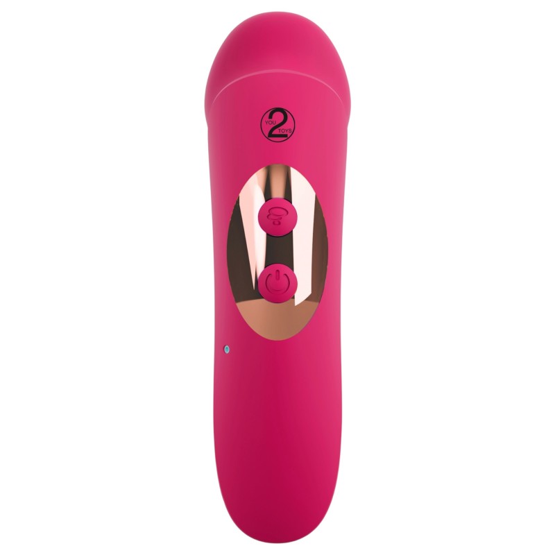 You2Toys Oral Fun - szívó és nyelves csiklóizgató (rózsaszín) 152111 termék bemutató kép
