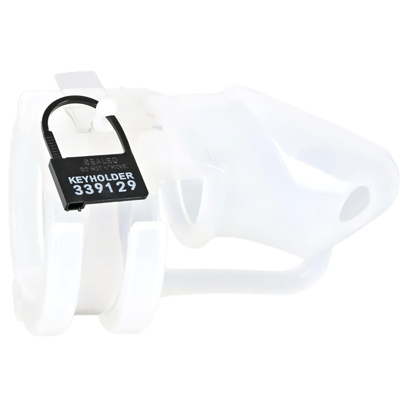 You2Toys - Peniscage - szilikon pénisz ketrec (fehér) 118265 termék bemutató kép