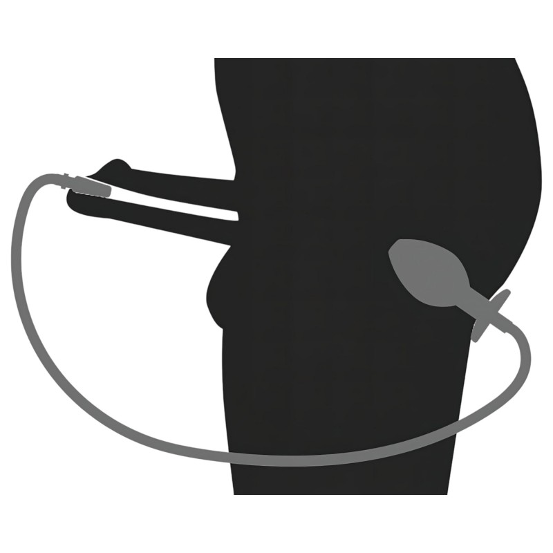 You2Toys - Piss to Ass Plug - üreges anál plug húgycső tágítóval 136542 termék bemutató kép