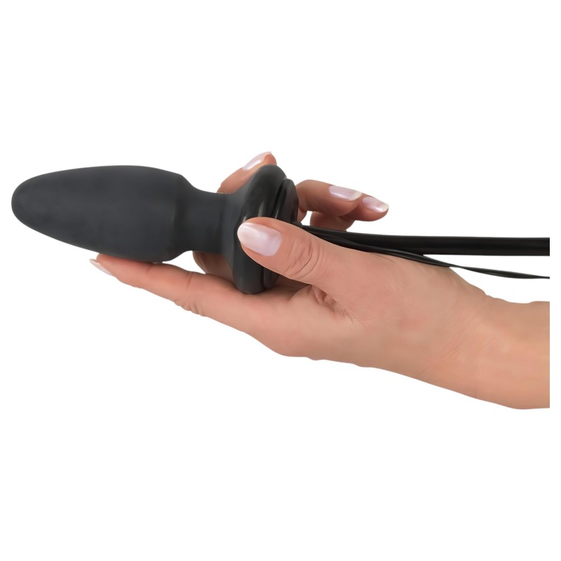 You2Toys - pumpálható anál vibrátor (fekete) 106657 termék bemutató kép
