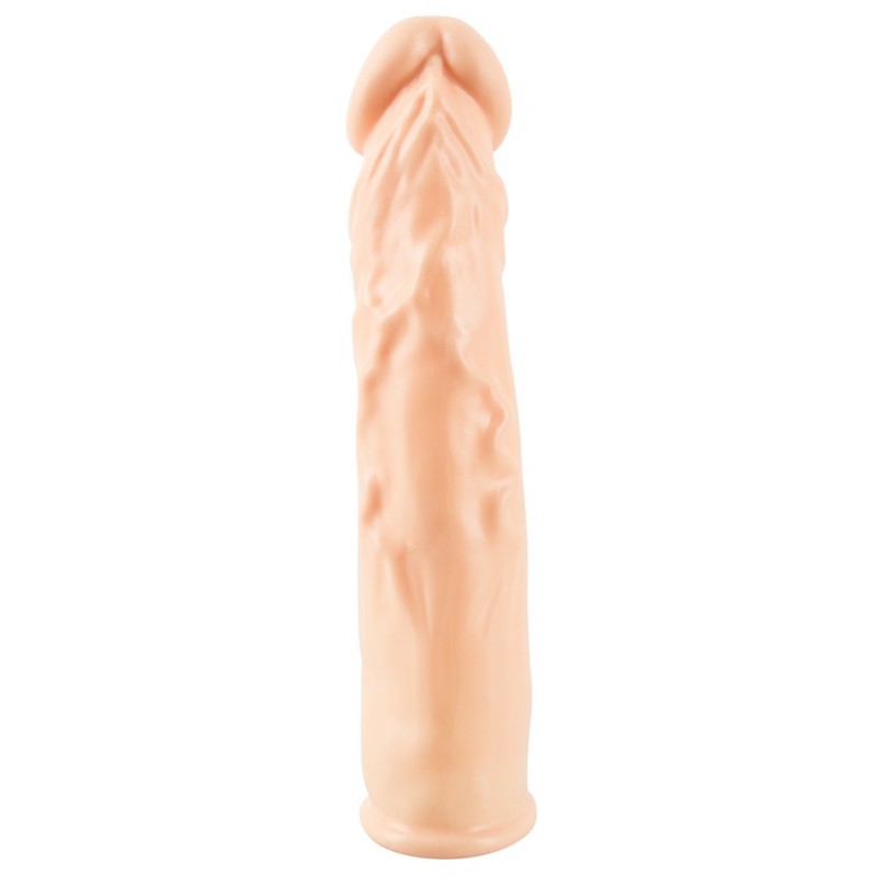 You2Toys - Silicone - hosszabbító péniszköpeny (natúr) - 19cm 62080 termék bemutató kép