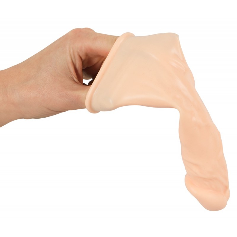 You2Toys - Silicone - hosszabbító péniszköpeny (natúr) - 19cm 62083 termék bemutató kép