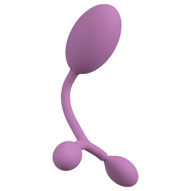 You2Toys - szilikon intim tréner mozgó súlyokkal - 78 g (lila) 171514 termék bemutató kép