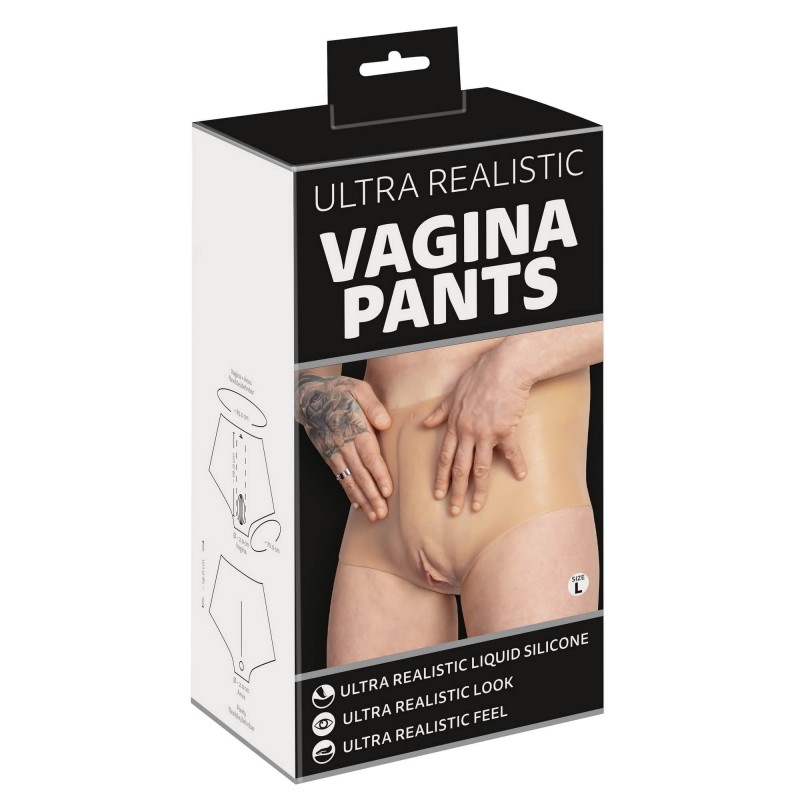 You2Toys Ultra Realistic - szilikon vagina alsó (natúr) 82855 termék bemutató kép