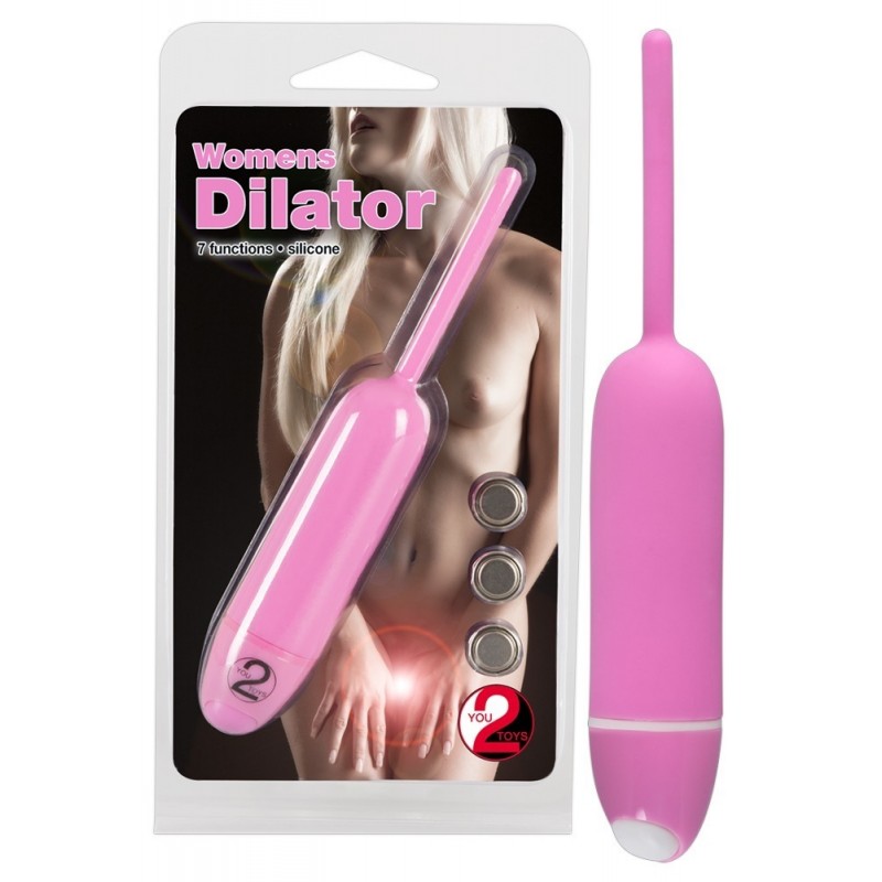 You2Toys - Womens Dilator - női húgycsővibrátor - pink (5mm) 61099 termék bemutató kép