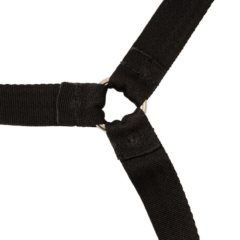ZADO - bőr ágyhoz kötöző szett (fekete) 70013 termék bemutató kép