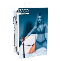 ZADO - bőr ágyhoz kötöző szett (fekete) 73069 termék bemutató kép