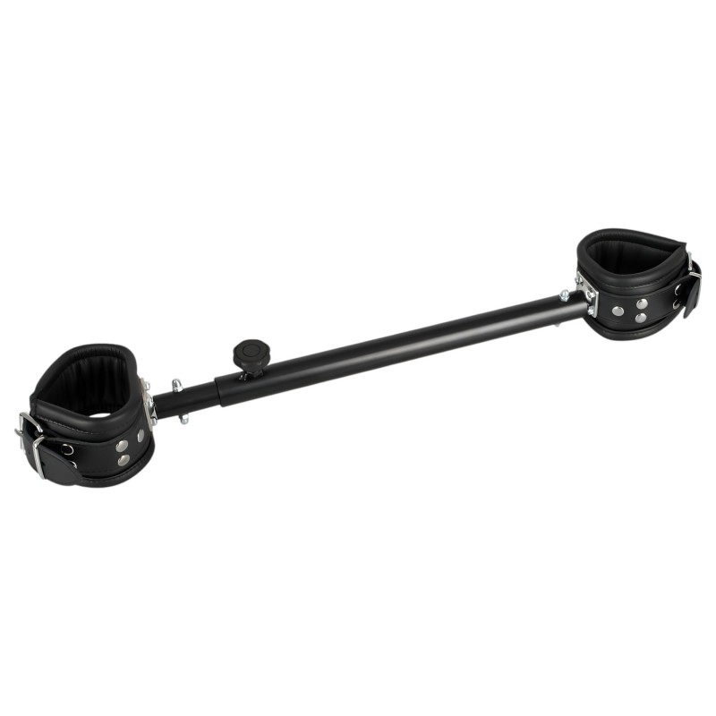 ZADO - kis lábterpesztő rúd, bondage szett (fekete) 164763 termék bemutató kép