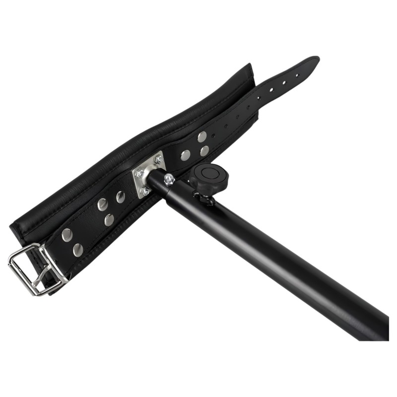ZADO - kis lábterpesztő rúd, bondage szett (fekete) 164768 termék bemutató kép