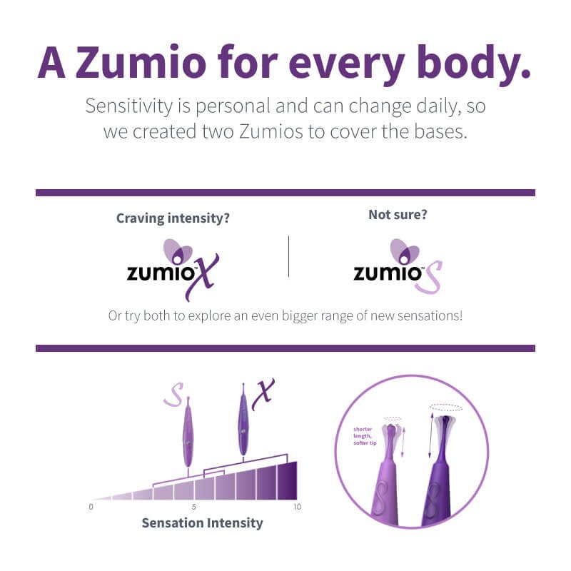 Zumio eXtreme - akkus csiklóvibrátor (lila) 28720 termék bemutató kép